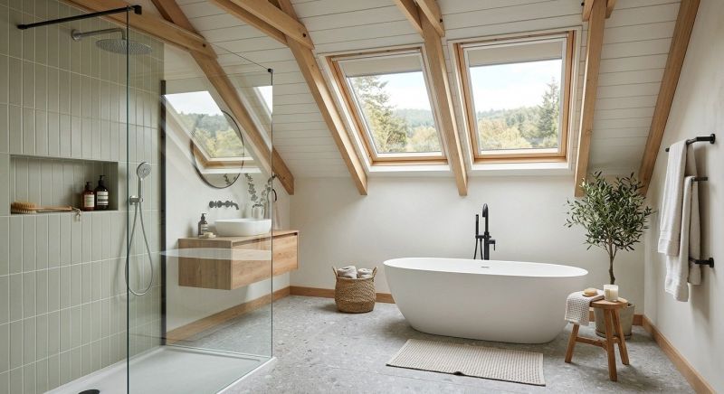Attic Bathroom Remodeling in Parke County, IN