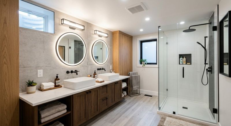 Basement Bathroom Remodeling in Parke County, IN