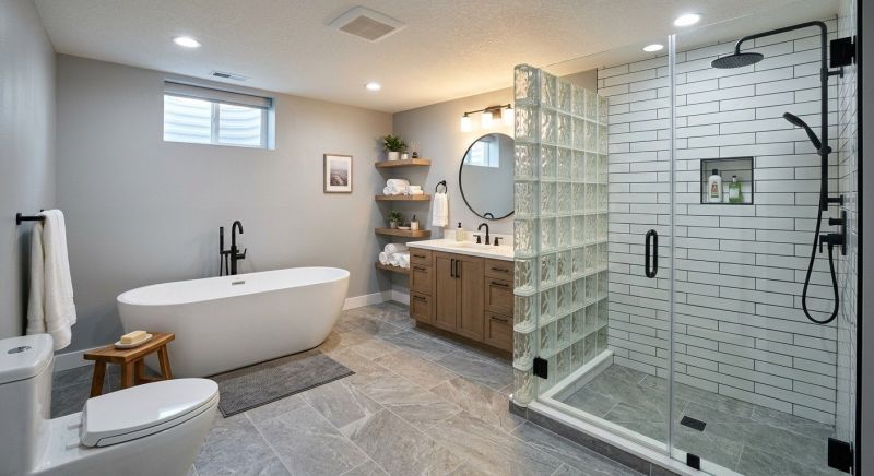 Basement Bathroom Remodeling in Parke County, IN