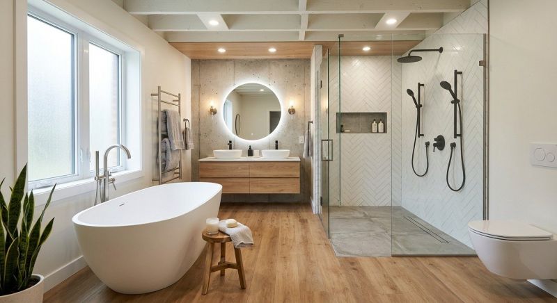 Basement Bathroom Remodeling in Parke County, IN