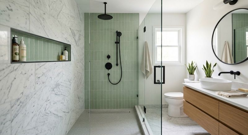 Shower Renovation in Brazil, IN