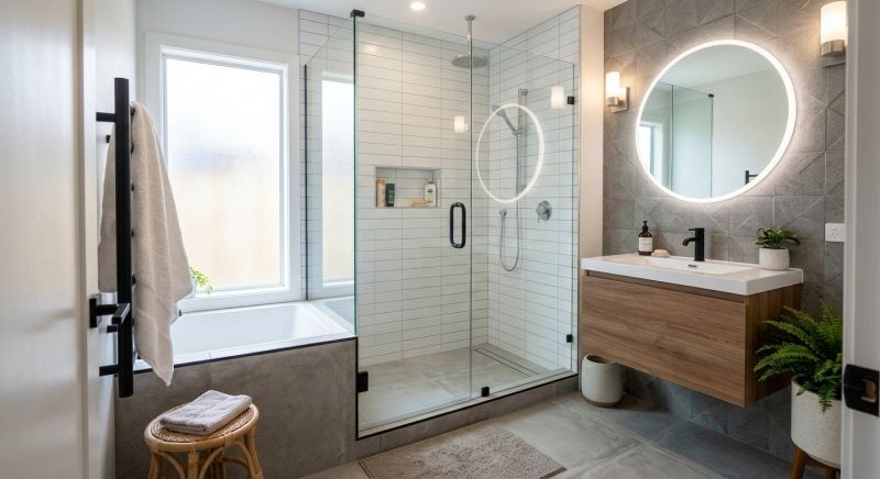 Tub To Shower Conversion in Greencastle, IN